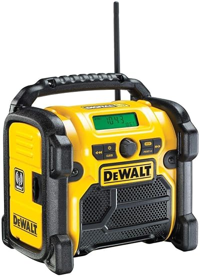 DeWalt DCR020 240V DAB FM Jobsite Digital Radio Body Only