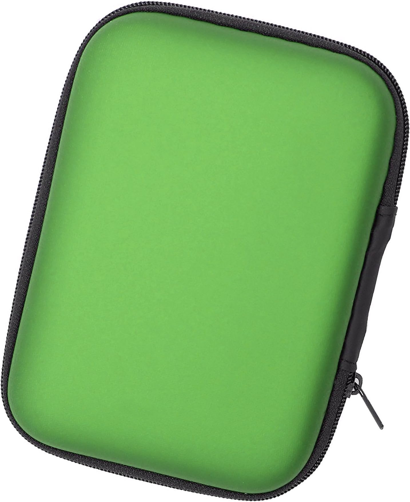 Lucklystar® Hard Drive Case Shockproof Portable Case Bag Storage Organizer Container for Cable Accessory Data Cable Power Earphone(Green)