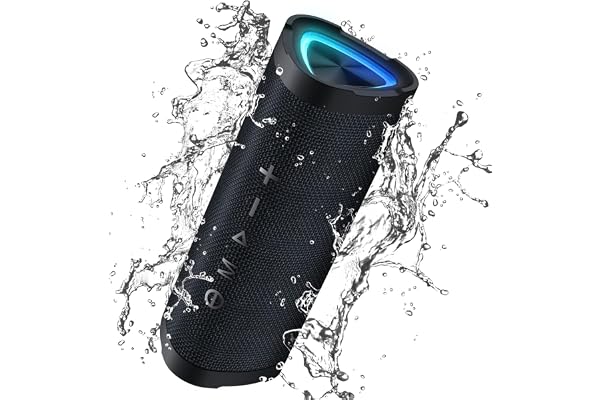 Bluetooth Speaker,Vanzon V40 Portable Wireless Bluetooth Speaker with IPX7 Waterproof, 24W HiFi Stereo Sound,24H Playtime, LE