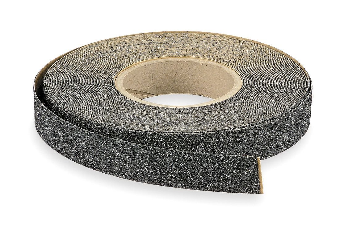 AntiSlip Tape, Black, 3/4 in x 60 ft. Industrial & Scientific