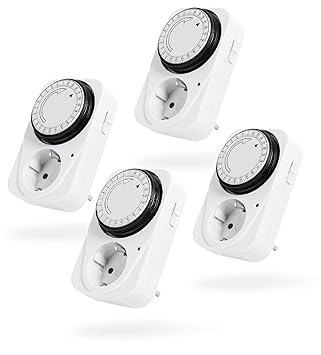 4er Set Zeitschaltuhr Analog (4er Set)