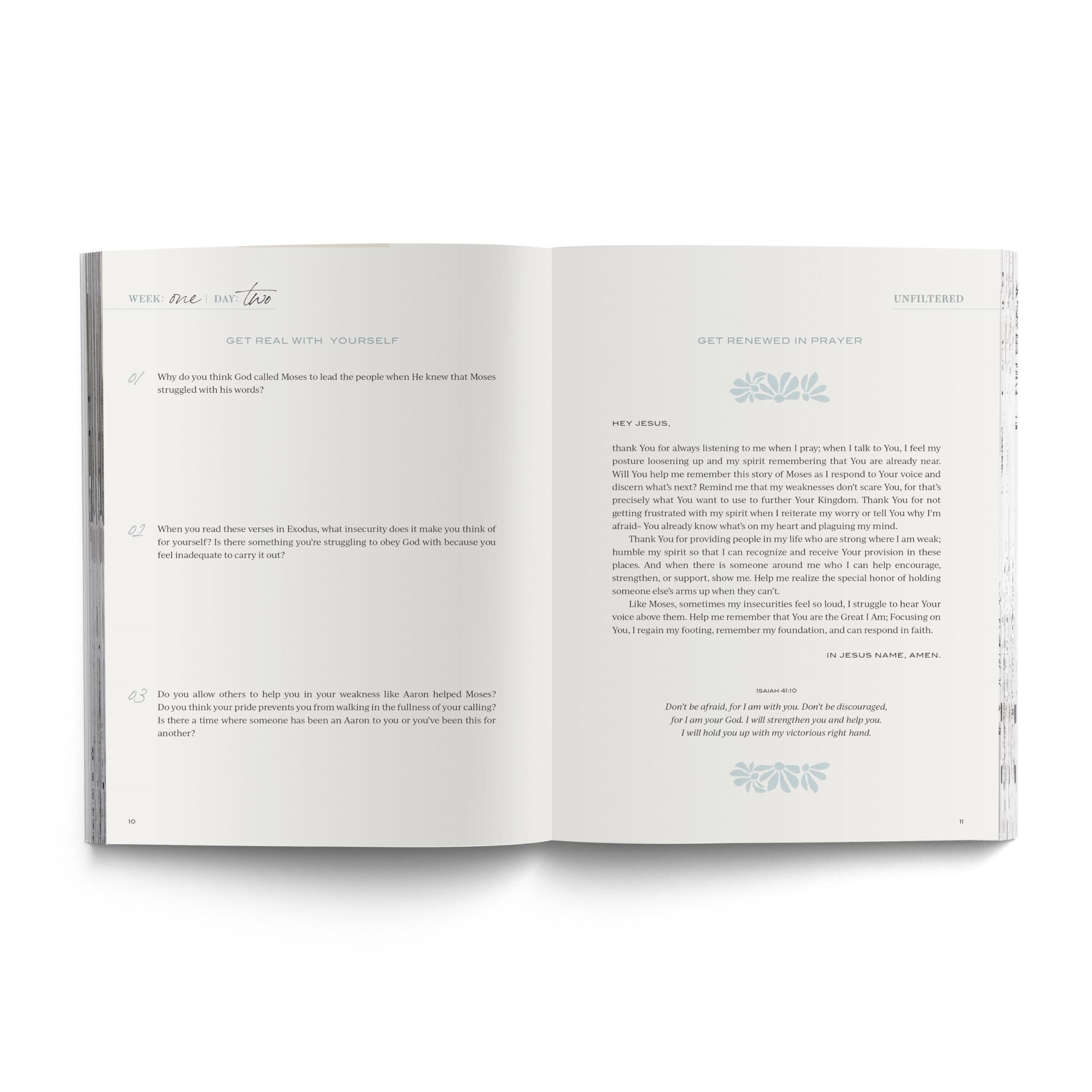 Unfiltered: Living Raw, Real, & Redeemed by Jesus: Devotional Guide