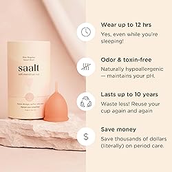Saalt Soft Menstrual Cup – Reusable Period Cup