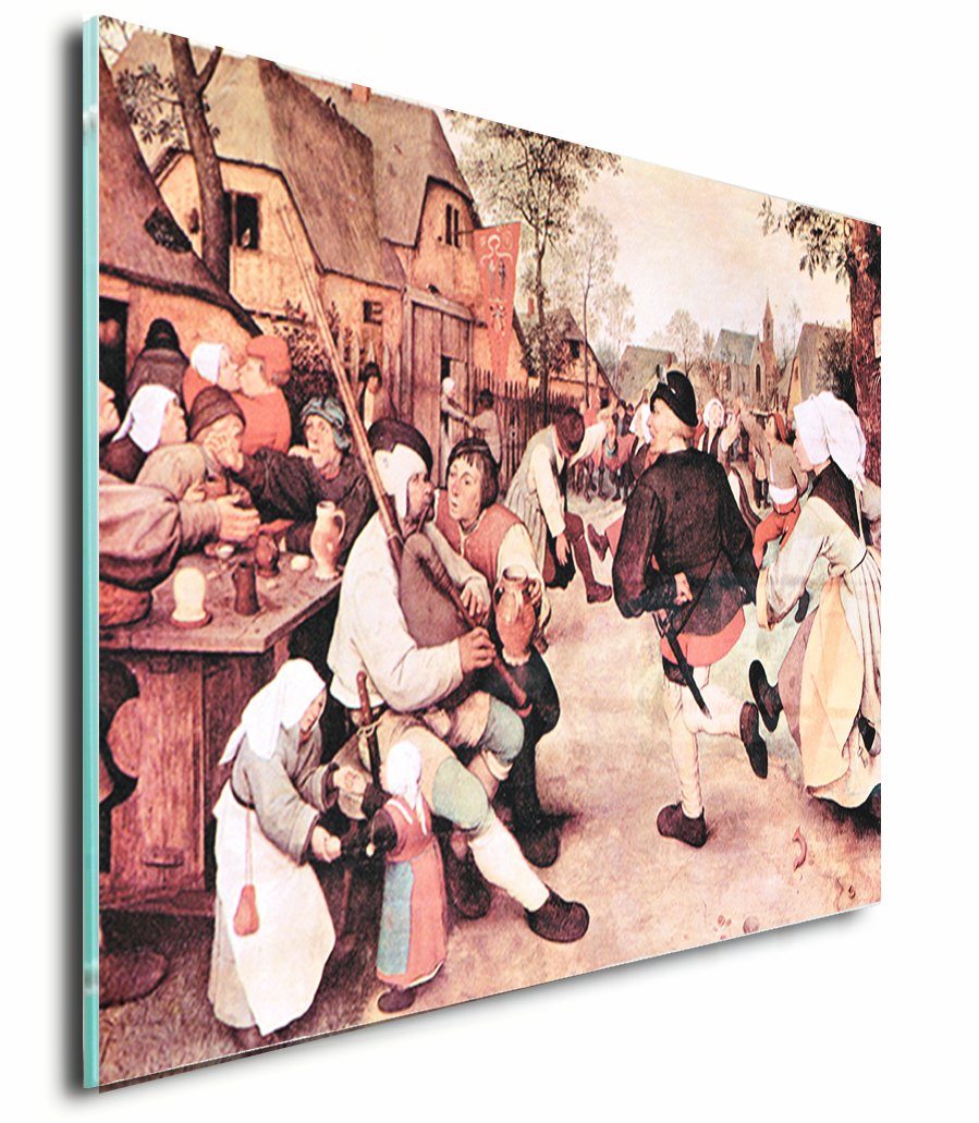 Amazon Com Barn Dance Bruegel Acrylic Print Wall Decor Wall Art