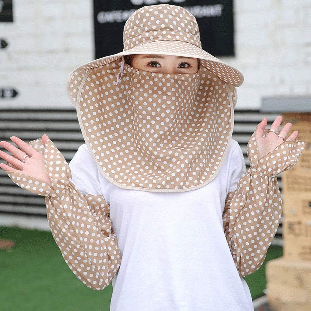 Karooch Sun Hat, UPF 50+ Sun Protection Wide Brim Bucket Hat with Removable Mosquito Net and Neck Face Flap