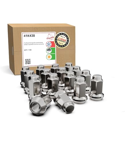 Amazon.com: (16 Pack) Tusk Flat Base Lug Nut 10mm x 1.25mm Thread