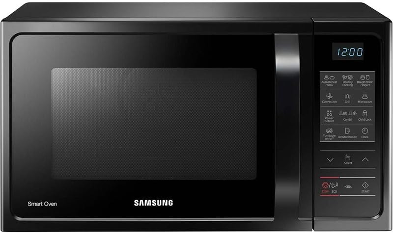 Samsung 28L Combination Microwave 1400W Black MC28H5013AK