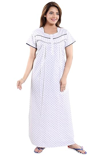 Cotton Printed Nursing/Feeding Nighty