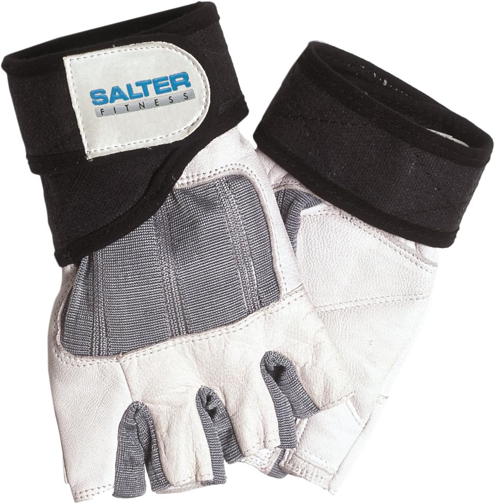 Salter E-237/S Guantes de Fitness, Unisex, Blanco, S: Amazon.es: Deportes y aire libre