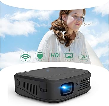 Amazon 小型 3dプロジェクター無線高画質dlpプロジェクター映画鑑賞 3300ルーメンwifiワイヤレスミニホームシネマプロジェクタhdmi 1080pサポート内蔵バッテリーゲーミングスマートフォンipad屋外旅行映画ナイト Cweug パソコン 周辺機器 通販