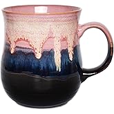 Bosmarlin Large Ceramic Coffee Mug, Big Tea Cup for Office and Home, 21 Oz, Dishwasher and Microwave Safe, 1 PCS