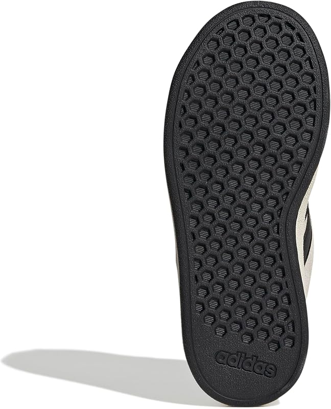 Mixte Enfant Grand Court 00S Kids Shoes, Wonder White/Core Black/Cloud White, 33.5 EU — photo 7 sur 8