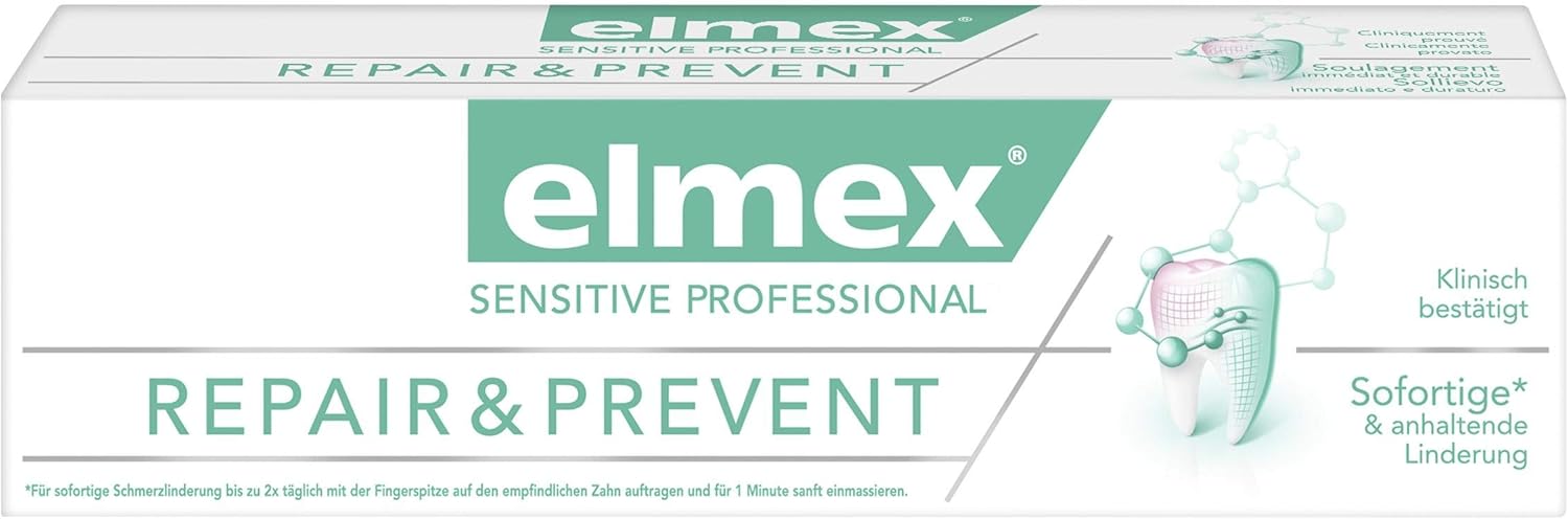 Amazon.de: elmex SENSITIVE PROFESSIONAL Repair & Prevent Zahnpasta - 