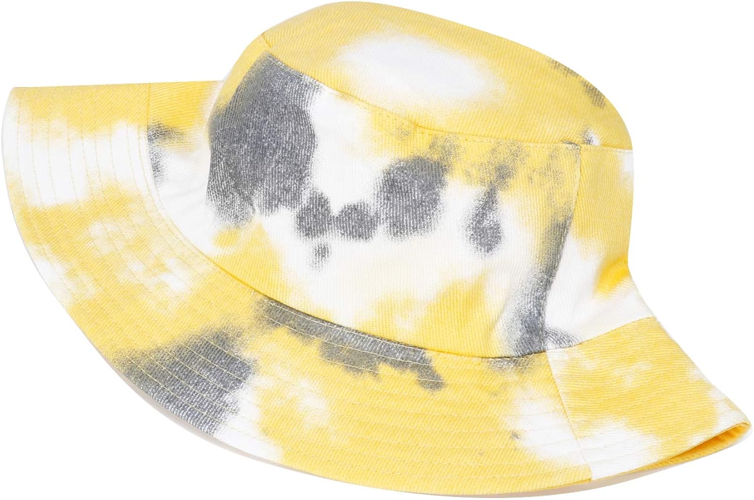 DOCILA Fashion Tie Dye Bucket Hat for Women Vibrant Design Cotton Fisherman Sun Caps