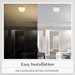 DESIGNERS FOUNTAIN 3-Light Flush Mount Ceiling