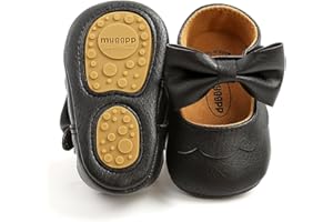 Jtvznmi Infant Mary Jane Flats Infant Baby Girls Soft Sole Prewalker Princess Wedding Dress Baby First Walking Sneaker Shoes