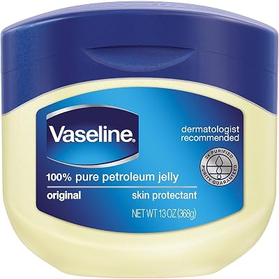 Vaseline Pure Petroleum Jelly 100% Pure Original 13 Ounces Vaseline Brand