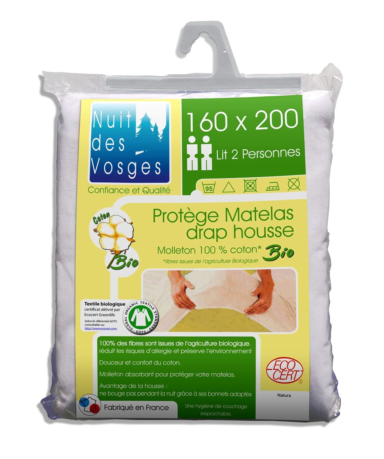 voir Nuit des Vosges Protège matelas sur Amazon