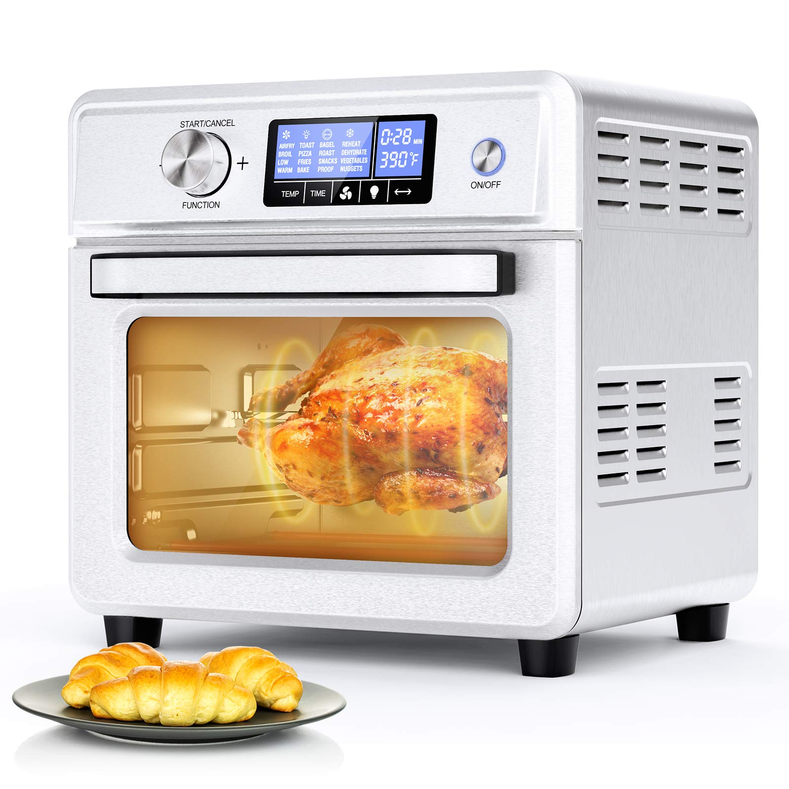 Buy ICETEK Convection Oven Countertop, 16in1 Toaster Oven Airfryer