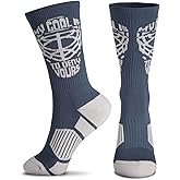 ChalkTalkSPORTS Hockey Performance Crew Socks - Multiple Designs & Colors - Youth & Adult - Hockey Mid-Calf Socks