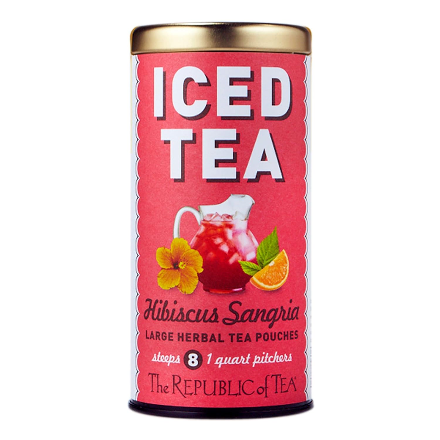 Republic of Tea Iced Tea Hibiscus Sangria, 8-ct