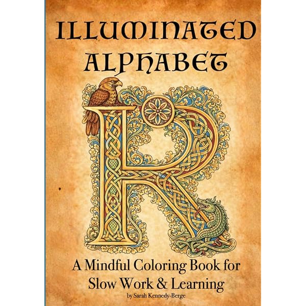 Amazon.com: The Illuminated Letters Coloring Book: 9798403179928