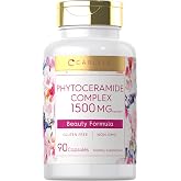 Carlyle Phytoceramide Supplement | 90 Capsules | with Organic Sweet Potato | Beauty Formula Complex | Vegetarian, Non-GMO and Gluten Free