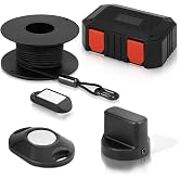 Magnetic Wire Puller for Electrical Wiring,Wire Puller Tool,Cable Puller,Fish Tape Wire Pulling,Super Penetration for Boards/Water pipes-Electricians, Home Renovation, Indoor,Garden,Walls