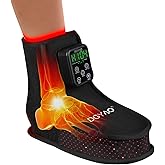 TUOYR Cordless Red Light Therapy for Foot Feet Pain Relief 6000mAh Portable Cordless Near Infrared Light Therapy Ankle Devices Wearable Shose for Feet Muscle Relax Treatment Pad