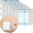 POSTOP MEDICAL WEAR Waterproof Dialysis Catheter Shower Cover 10x12 Inch Protector with Non-Stick Center Pad PICC Line Bandage Patch Dressing Wounds Chest Port PD Peritoneal Accessories (Pack of 14)
