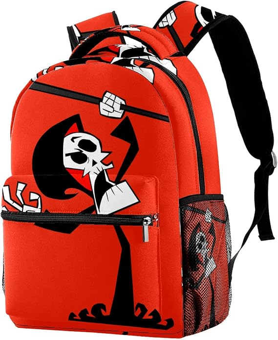 CaomeiWu Halloween Schulrucksack - Gruselige Büche Produktbild-Vorschau 5