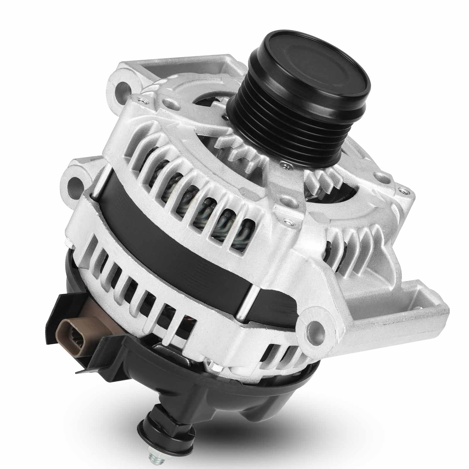 Photo 1 of 130Amp New Alternator Fit for 2014-2017 Buick Regal 2L, for 2013-2015 Chevrolet Malibu 2.0L, for 2013 Chevrolet Malibu 2.0L 2.5L, for 2014 2015 Chevrolet Impala 2.5L, ?13592810 20979239 22905553