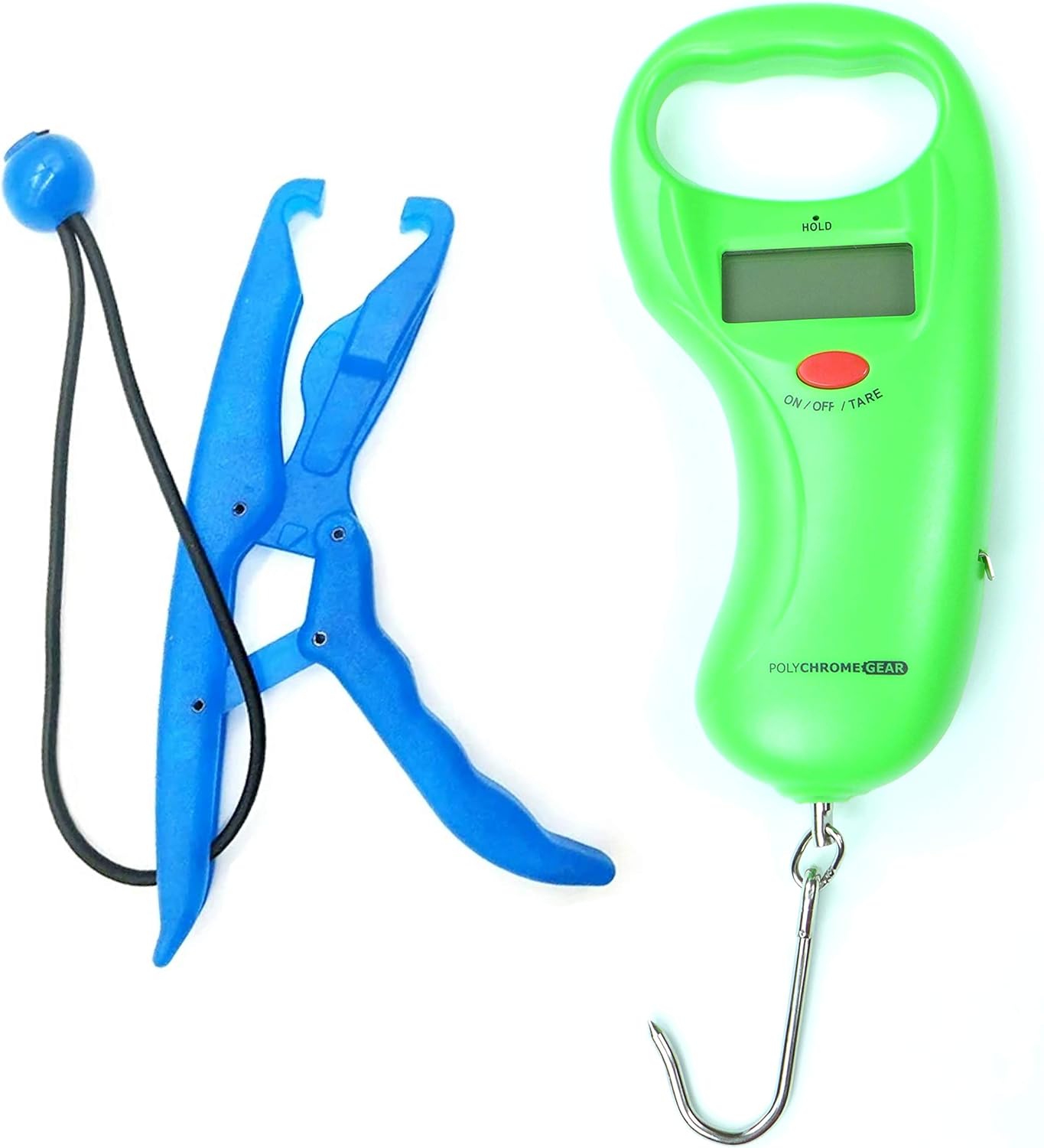Polychrome Gear Handheld Digital Fish Scale 99 lb/45 kg