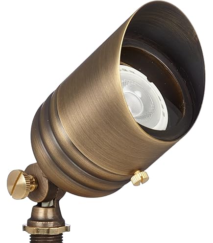 VOLT 120V 18W 4000K Integrated LED Brass Spotlight (1550