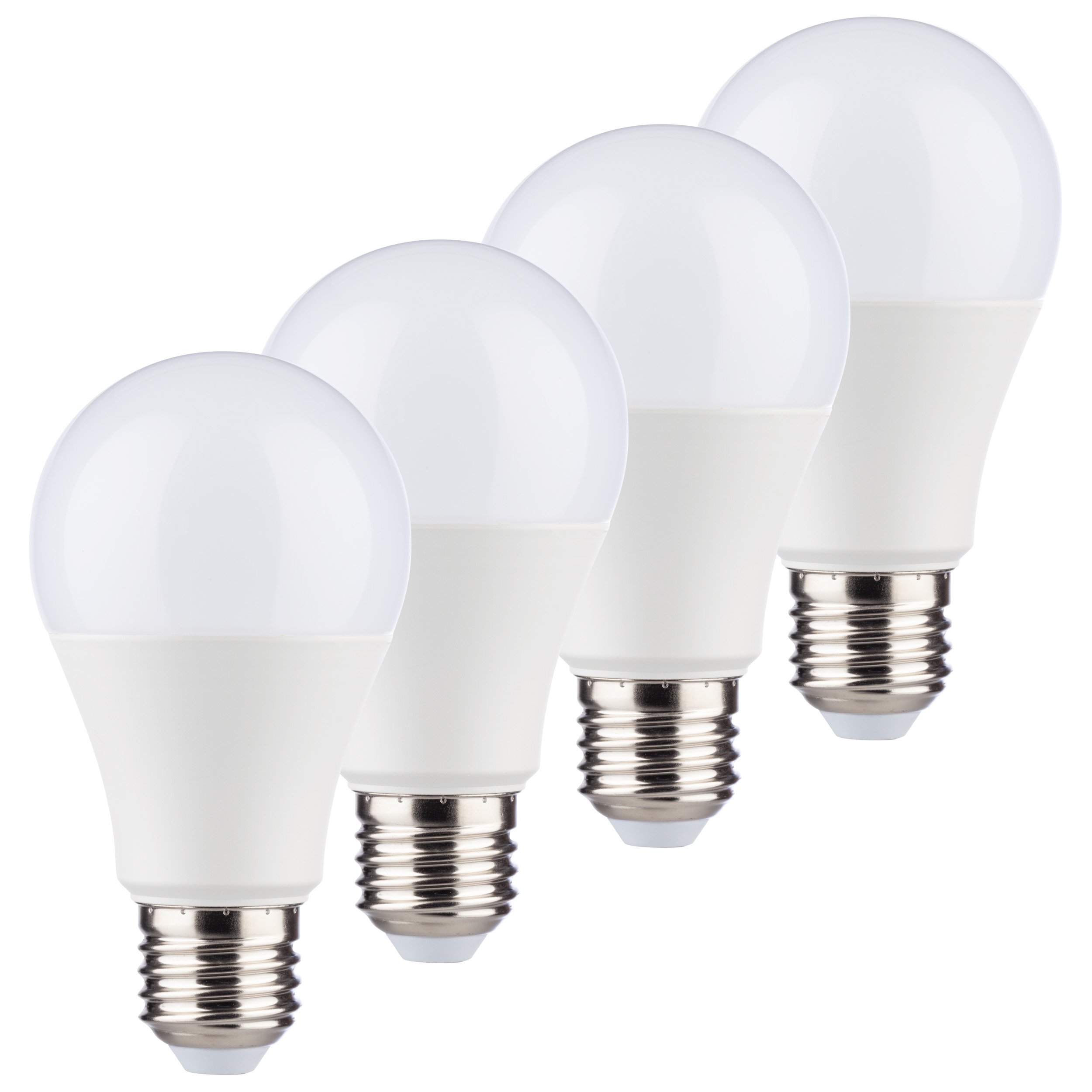Müller-Licht 400250_Set HD95 LED Bulb Shape, 7 W Replaces 40 W, Ra95, Plastic, E27, White, 6 x 6 x 11.2 cm