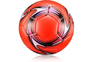 5 Soccer Ball, Standard Size Leakproof Campus Football Wear Proof PVC Inner Liner Soccer Balls Training for Training Competit