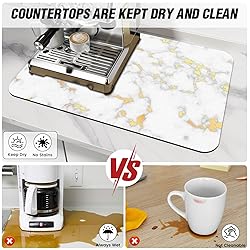 DK177 Coffee Mat Coffee Bar Mat Hide Stain