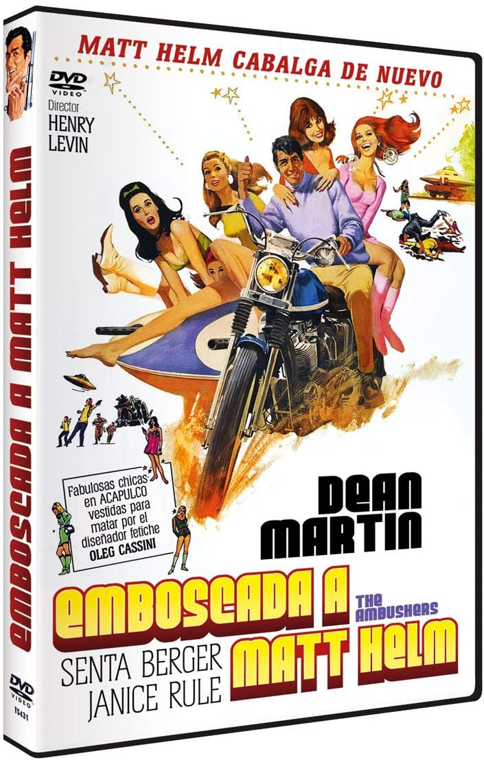 Emboscada a Matt Helm DVD 1967 The Ambushers [Import] Amazon.fr Dean Martin, Senta Berger