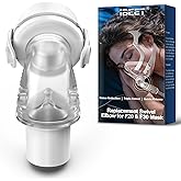 Replacement Elbow for Airfit F20 and for Airfit F30 - Swivel Elbow Connector for Enhanced Flexibility & Seal, IBEET Quick-Release CPAP Hose Connector for Airtouch F20
