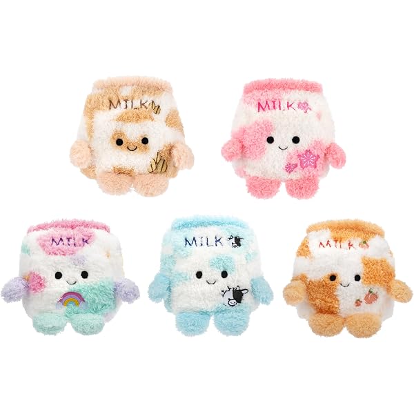 MAMIMU Amazon.com: BumBumz 4.5-inch MooBumz Plush 5-Pack - Palmer Peach
