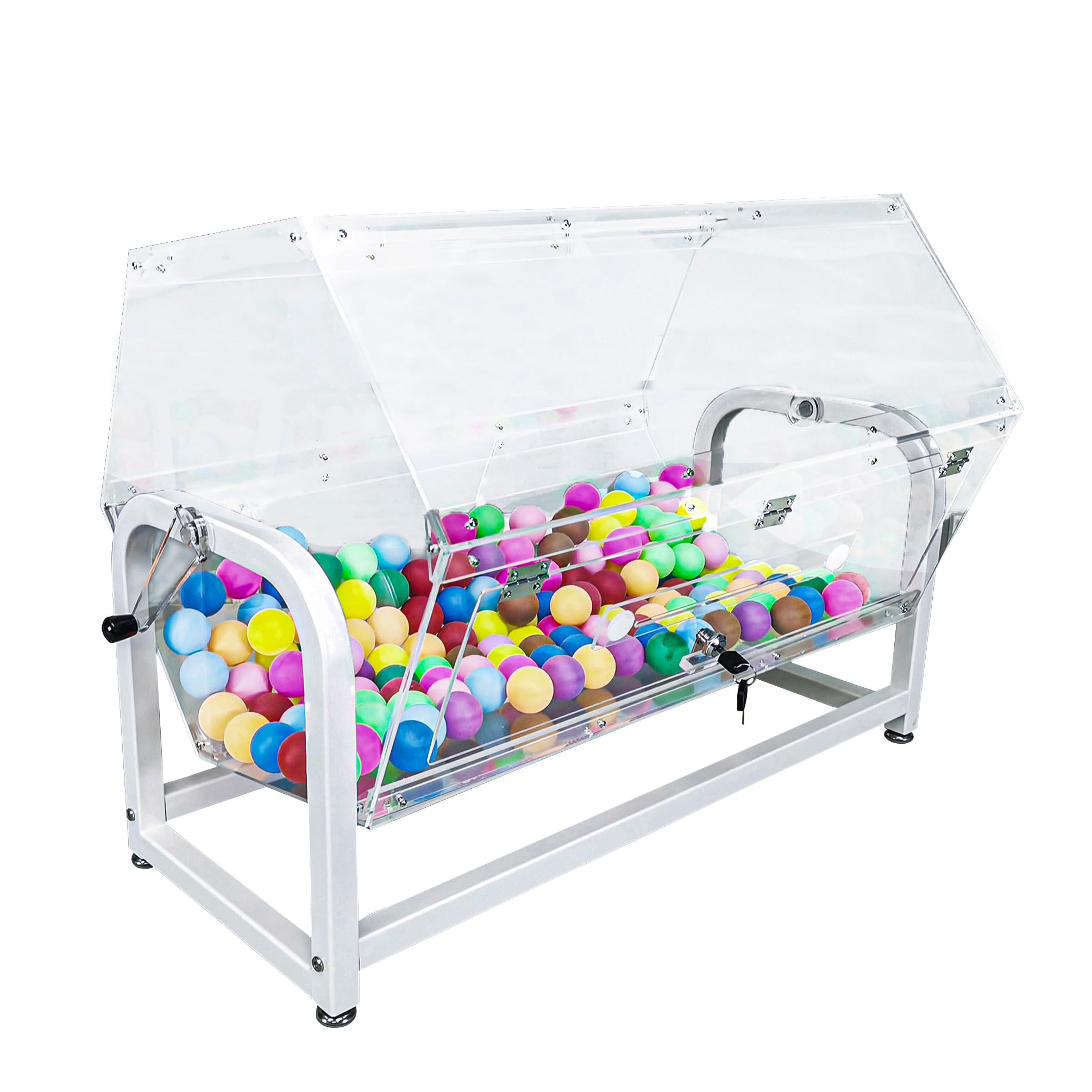 FixtureDisplays® 30x18.5x20.5" Metal Acrylic