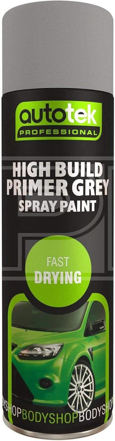 Autotek ATOHBPG500 High Build Primer Spray Paint, Grey, 500 ml - Image 3