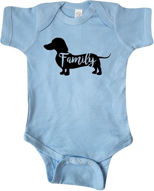 Amazon Com Inktastic Family Dog Short Haired Dachshund Infant