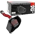 K&N Cold Air Intake System: High-Flow Air Filter, Increase Performance & Acceleration: Compatible with 2017-2020 Honda: Civic SI, 69-1504TR