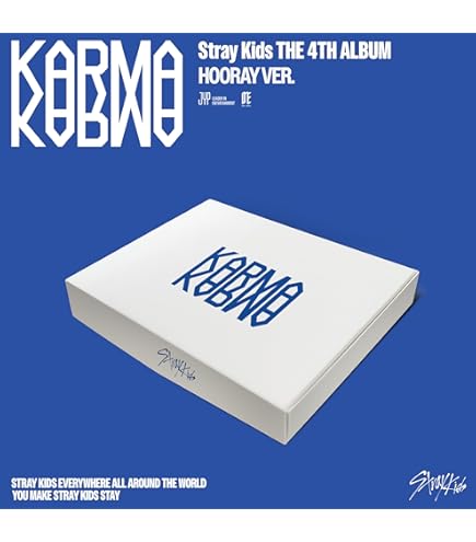 Amazon.com: Stray Kids 4th Full Album [KARMA] ACCORDION