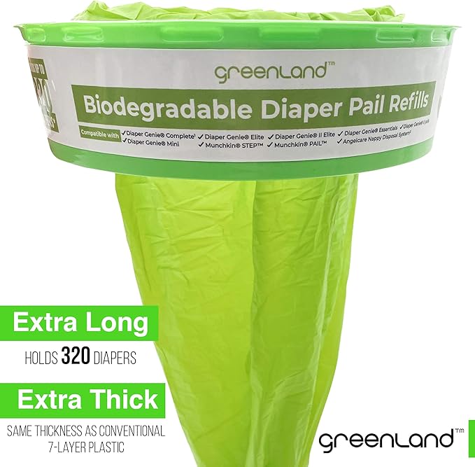 compostable diaper genie bags