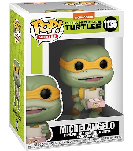 アメコミ GRAPE BRAIN TURTLES Michelangelo Amazon.com: Funko 57929 Pop! Art Series: TMNT 2