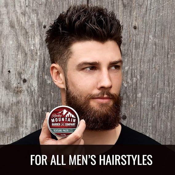 Amazon Com Hair Paste For Men Hair Styling Cream With Pliable Light Firm Hold For All Hair Styles Shine Free Matte Finish With Natural Plant Derived Ingredients Easy To Wash Out