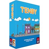 Mighty Boards: Tenby - Matching Card Game, Action Drafting, Street Building Competition, Build The Perfect Welsh Seaside Town, Ages 14+, 1-5 Players