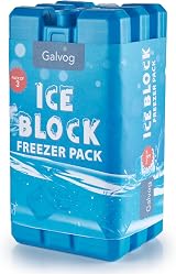 Galvog 200ml Ice Packs Freezer Blocks for Cool Boxes Lunch Bags 3pc view 1